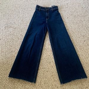 ZARA wide legs, high waisted pants